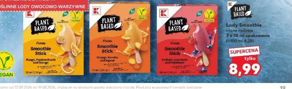 Plant Based Smoothie Stick Orange, Karotte und Mango