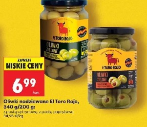 Oliwki nadziewane El Toro Rojo