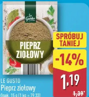 Le Gusto Pieprz ziołowy