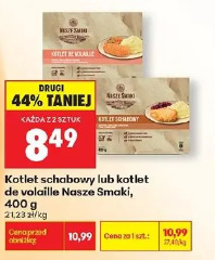 Kotlet schabowy lub kotlet de volaille Nasze Smaki
