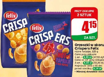 Orzeszki w skorupce Crispers Felix