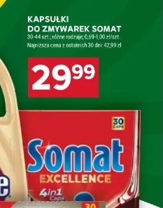 Kapsułki do zmywarek Somat
