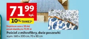 Pościel z mikrofibry, dwie poszewki