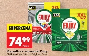 Fairy kapsułki do zmywarki Fairy Platinum Plus, Original