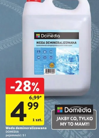 Woda demineralizowana Domedia