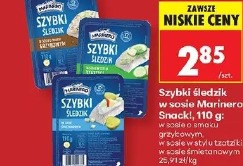 Szybki śledzik w sosie Marinero Snacki