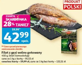 Filet z gęsi wolno gotowany Dział Samoobsługi