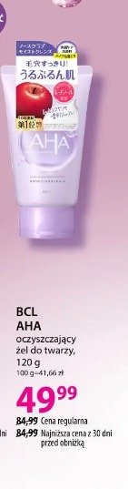 BCL AHA oczyszczający żel do twarzy