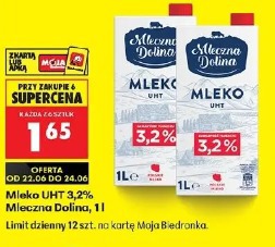Mleko UHT 3,2% Mleczna Dolina