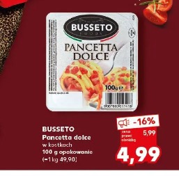 Busseto Pancetta dolce w kostkach
