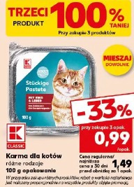 K Classic Karma dla kotów