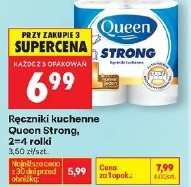 Ręczniki kuchenne Queen Strong, 2-4 rolki
