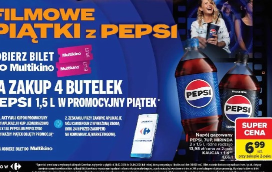 Napój gazowany Pepsi, 7up, Mirinda