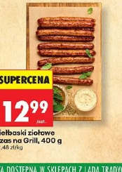 Kiełbaski ziołowe Czas na Grill