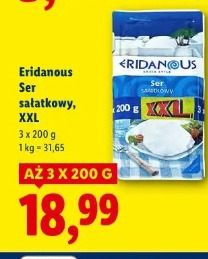 Eridanous Ser sałatkowy, XXL