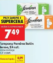 Tampony Femina Satin Sense, 24 szt.