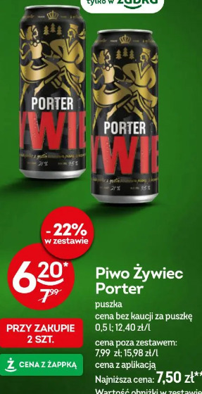 Piwo Żywiec Porter