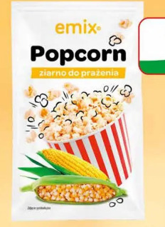 Popcorn ziarno do prażenia Emix