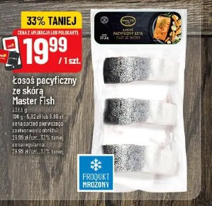 Łosoś pacyficzny ze skórą Master Fish