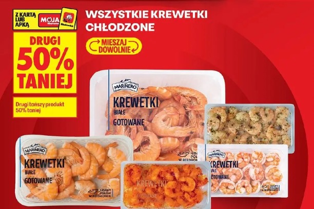 Wszystkie krewetki chłodzone