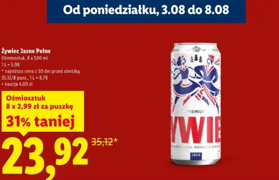 Żywiec Jasne Pełne