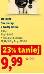 DELUXE Ser owczy z truflą letnią