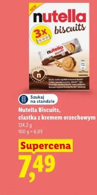 Nutella Biscuits ciastka z kremem orzechowym