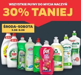 Wszystkie płyny do mycia naczyń