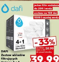 Dafi Zestaw wkładów filtrujących Unimax 4+1