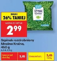 Szpinak rozdrobniony Mrożna Kraina