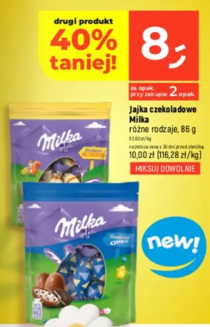 Jajka czekoladowe Milka