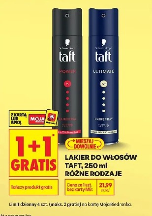 Lakier do włosów Taft