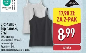 UP2FASHION Top damski, 2 szt.