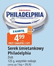Serek śmietankowy Philadelphia Zott