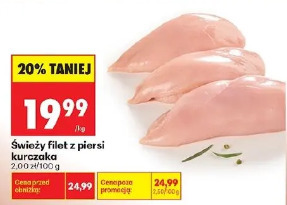 Świeży filet z piersi kurczaka