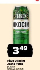 Piwo Okocim Jasne Pełne
