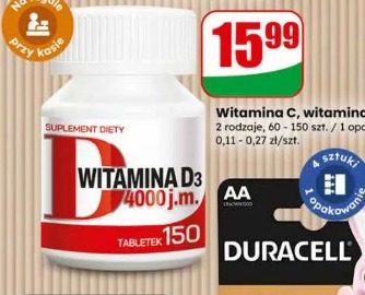Witamina C, witamina D3