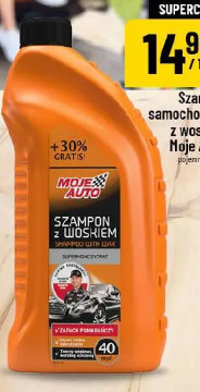 Szampon samochodowy z woskiem Moje Auto