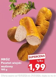 Mróz Pasztet wiejski wędzony