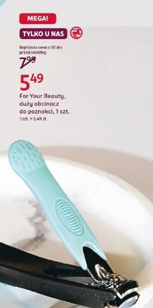 For Your Beauty, duży obcinacz do paznokci, 1 szt.