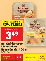 Naleśniki z serem lub jabłkiem Nasze Smaki