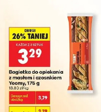 Bagietka do opiekania z masłem i czosnkiem Yoomy