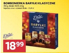 Bombonierka Baryłki Klasyczne Wedel