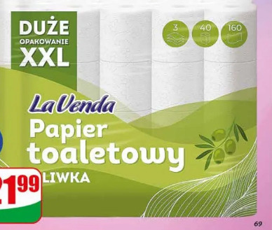 La Venda Papier toaletowy oliwkowy
