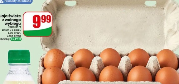Jaja świeże z wolnego wybiegu