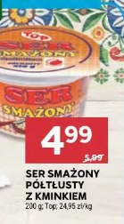 Ser smażony półtłusty z kminkiem Top