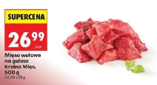 Mięso wołowe na gulasz Kraina Mięs