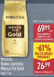 Woseba Kawa ziarnista Mocca Fix Gold