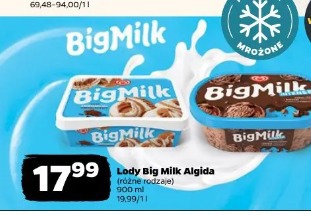 Lody Big Milk Algida