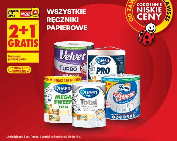 Wszystkie ręczniki papierowe